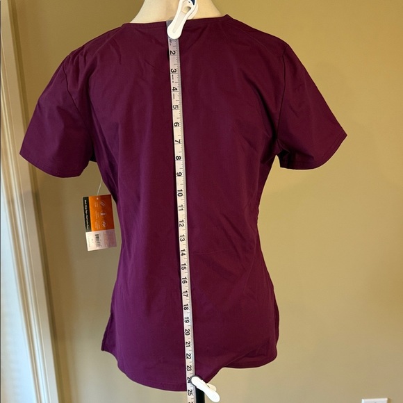 Scrubstar Scrubs Top Women's Purple Size XS - Picture 6 of 14